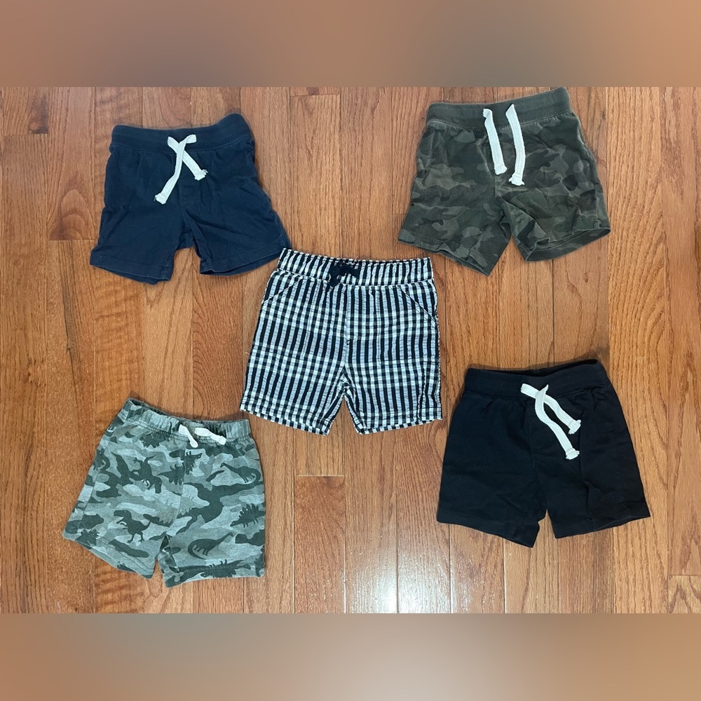 2T Boys Shorts BUNDLE ( 5 pcs )